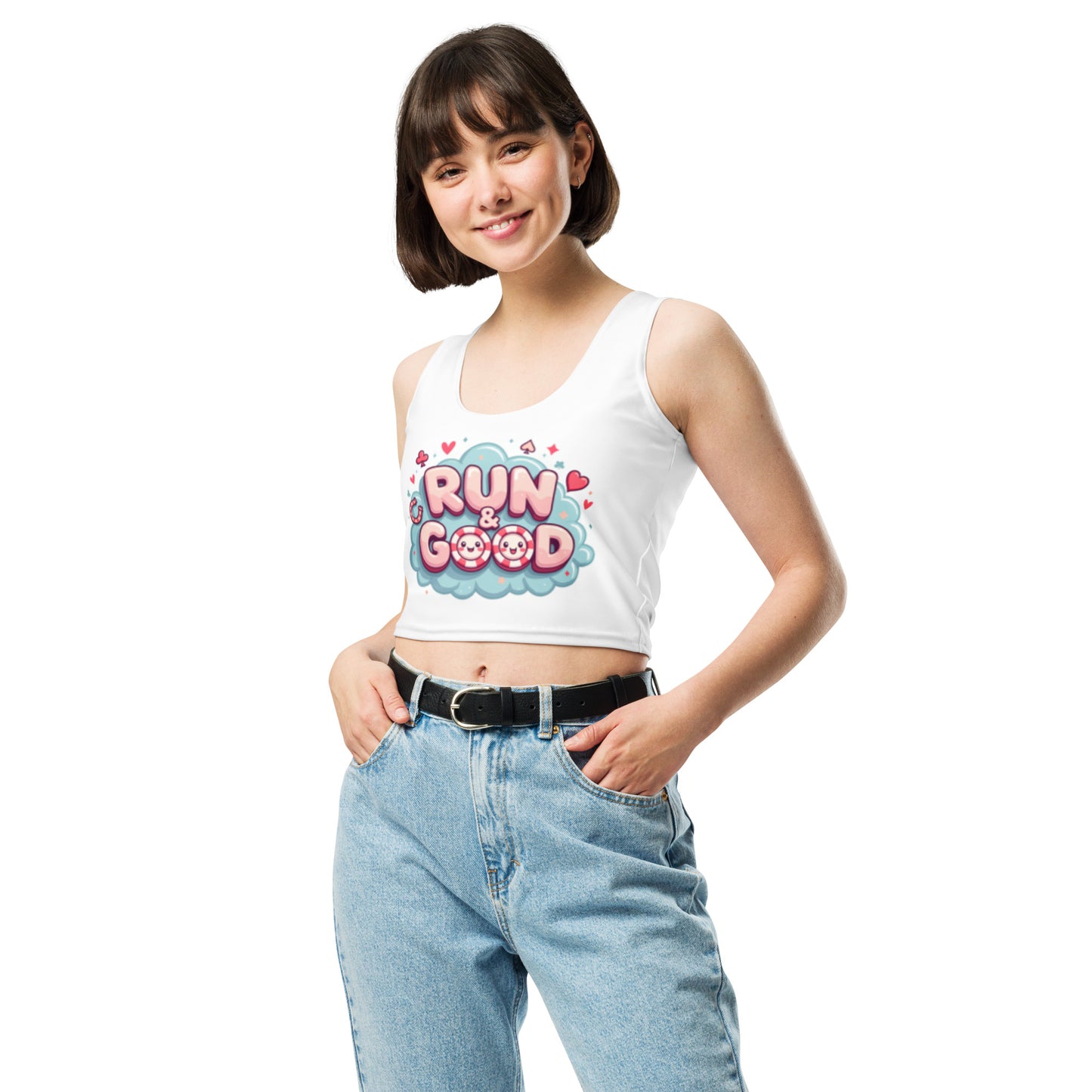 Crop-top Coupé Run & Good Kawaii Jackpot
