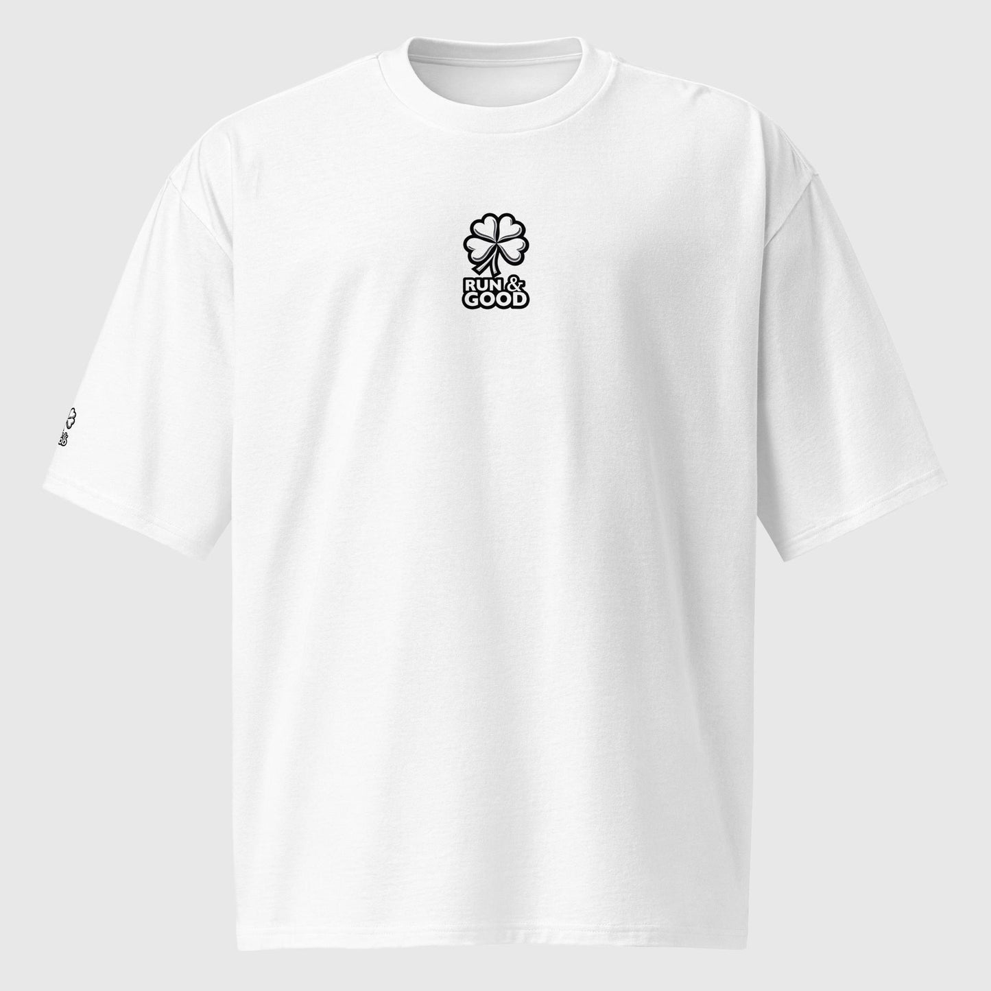 T-shirt Oversized Run & Good Essential White