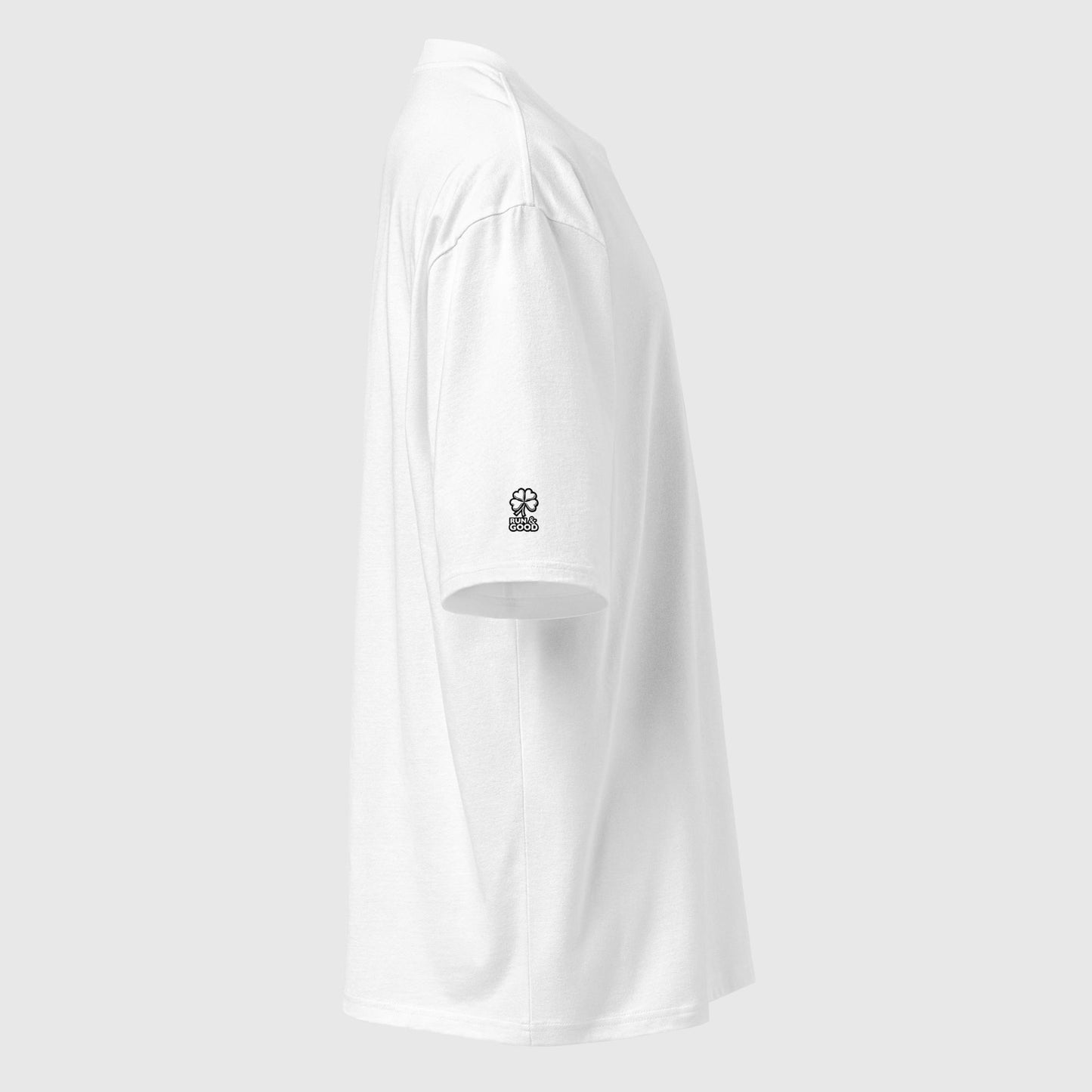 T-shirt Oversized Run & Good Essential White