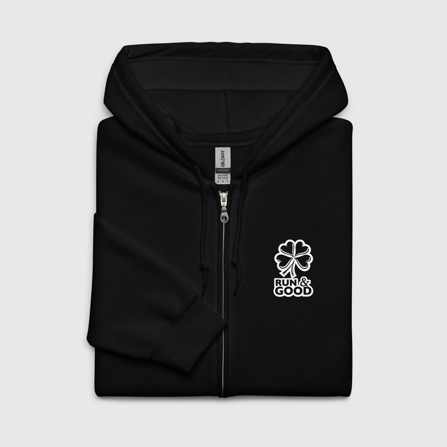 Sweat à capuche zippé Run & Good Essential