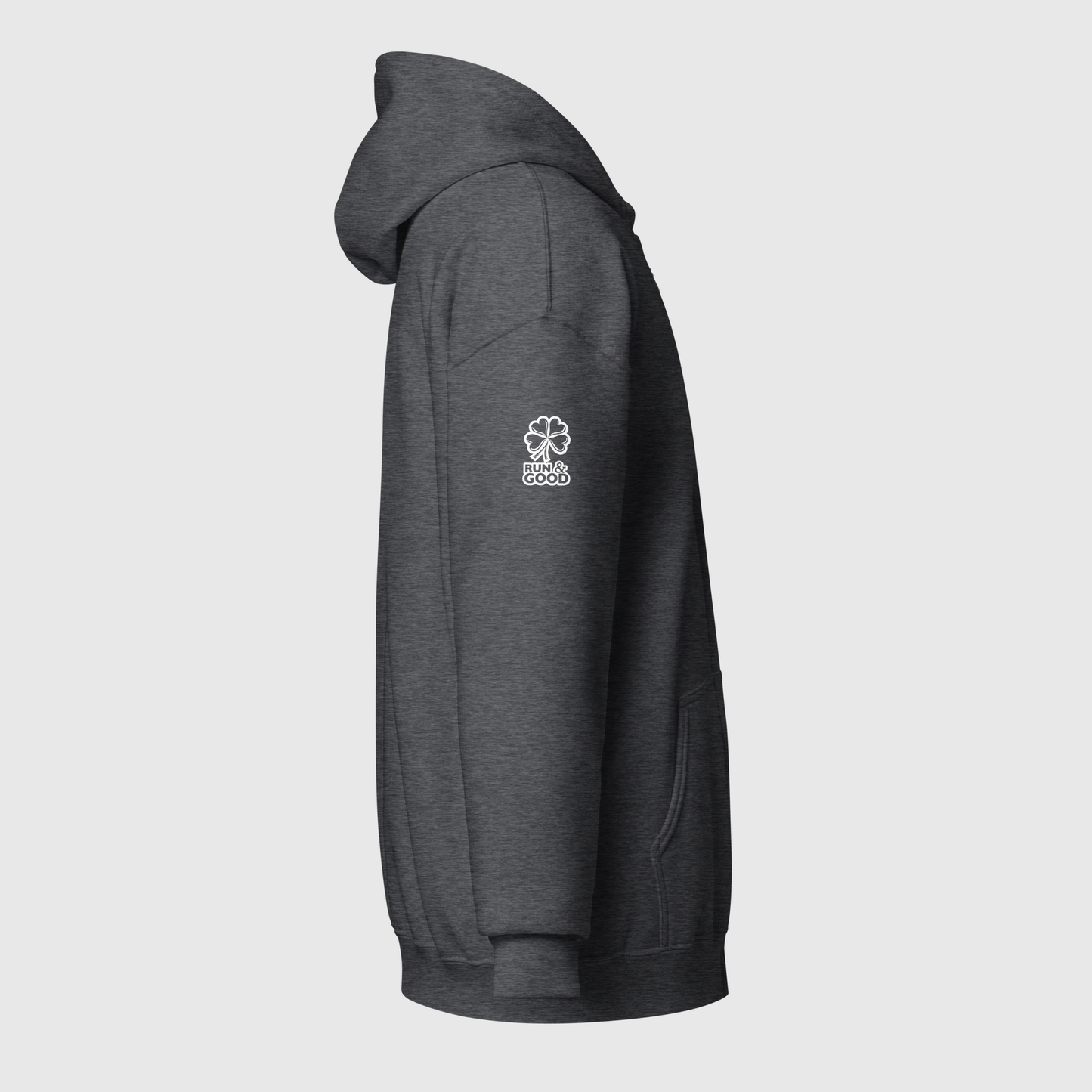 Sweat à capuche zippé Run & Good Essential