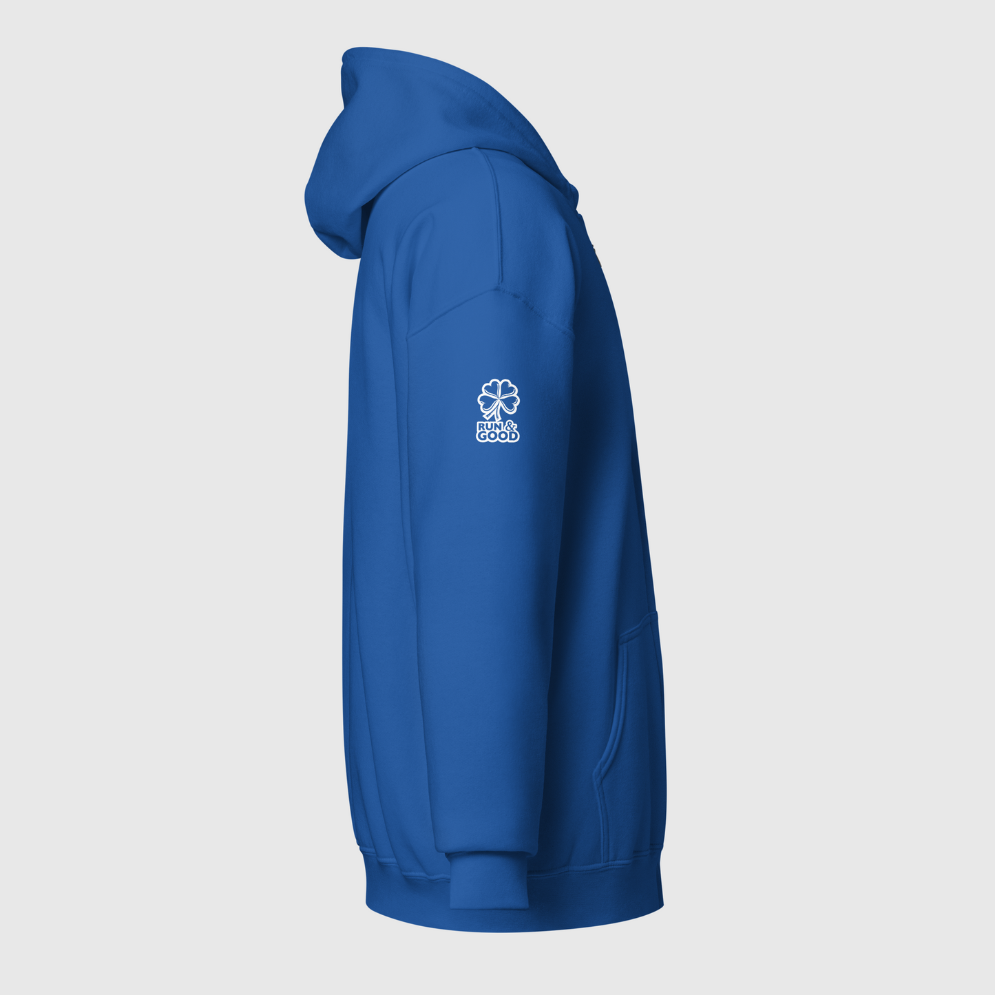 Sweat à capuche zippé Run & Good Essential