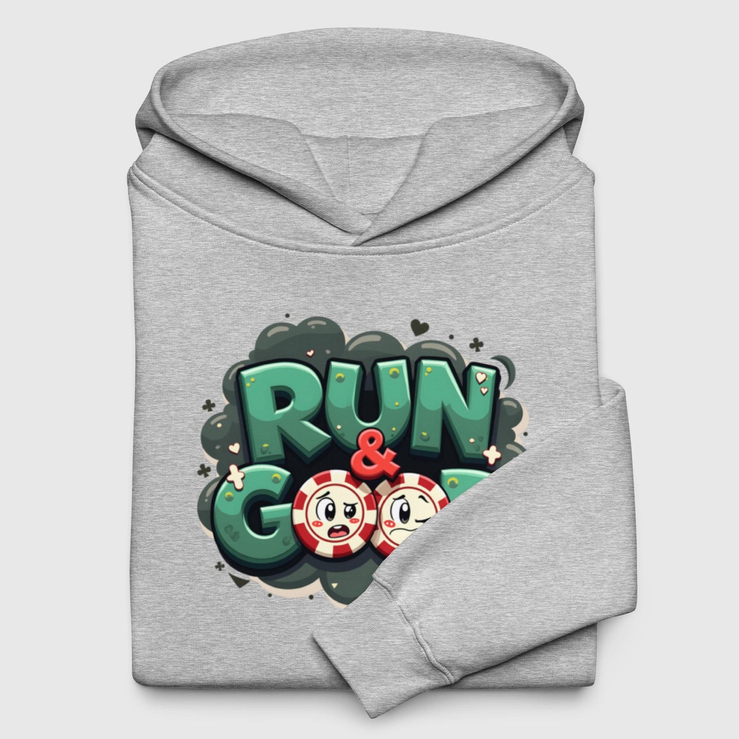 Sweat à capuche Oversize Run & Good Kawaii Casino
