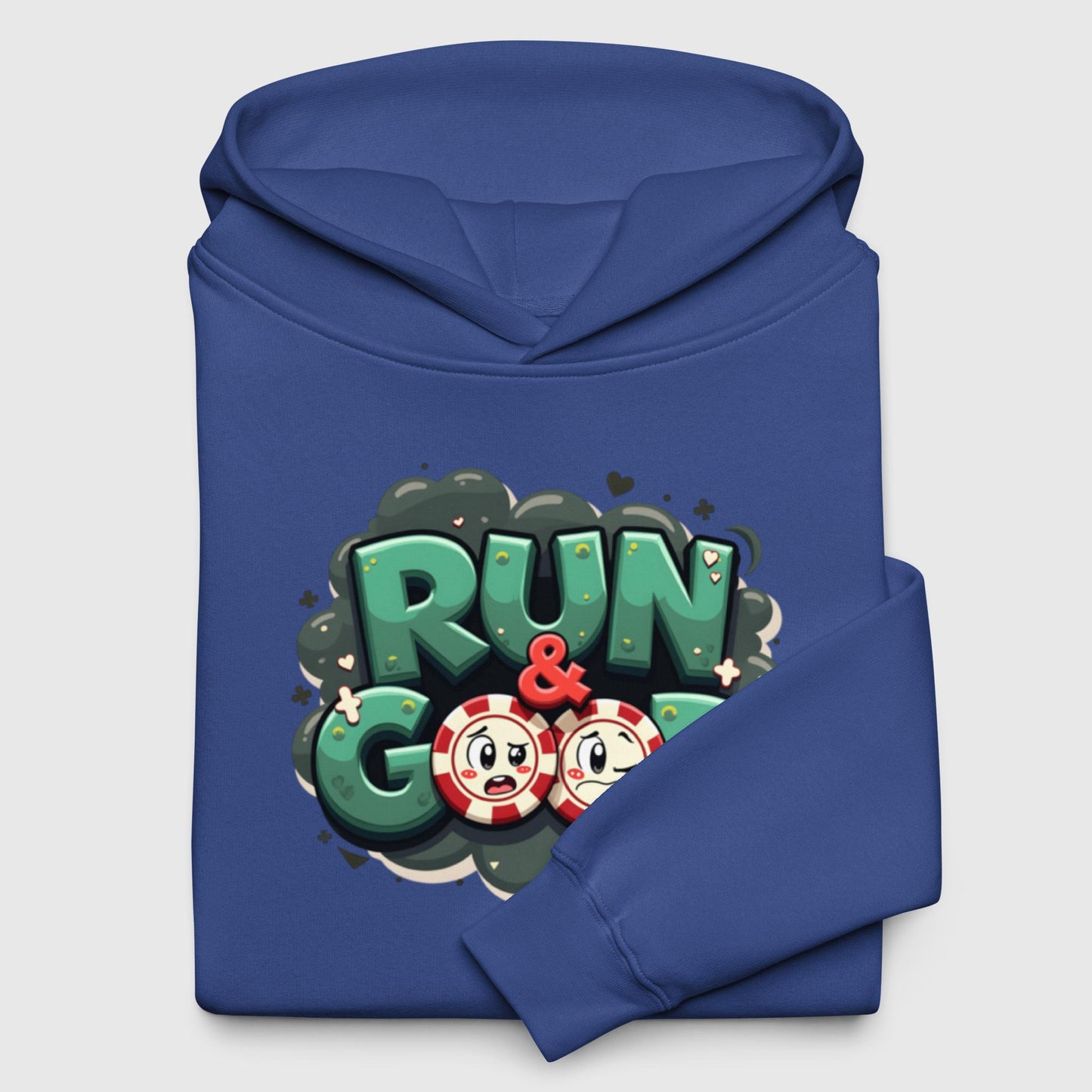 Sweat à capuche Oversize Run & Good Kawaii Casino
