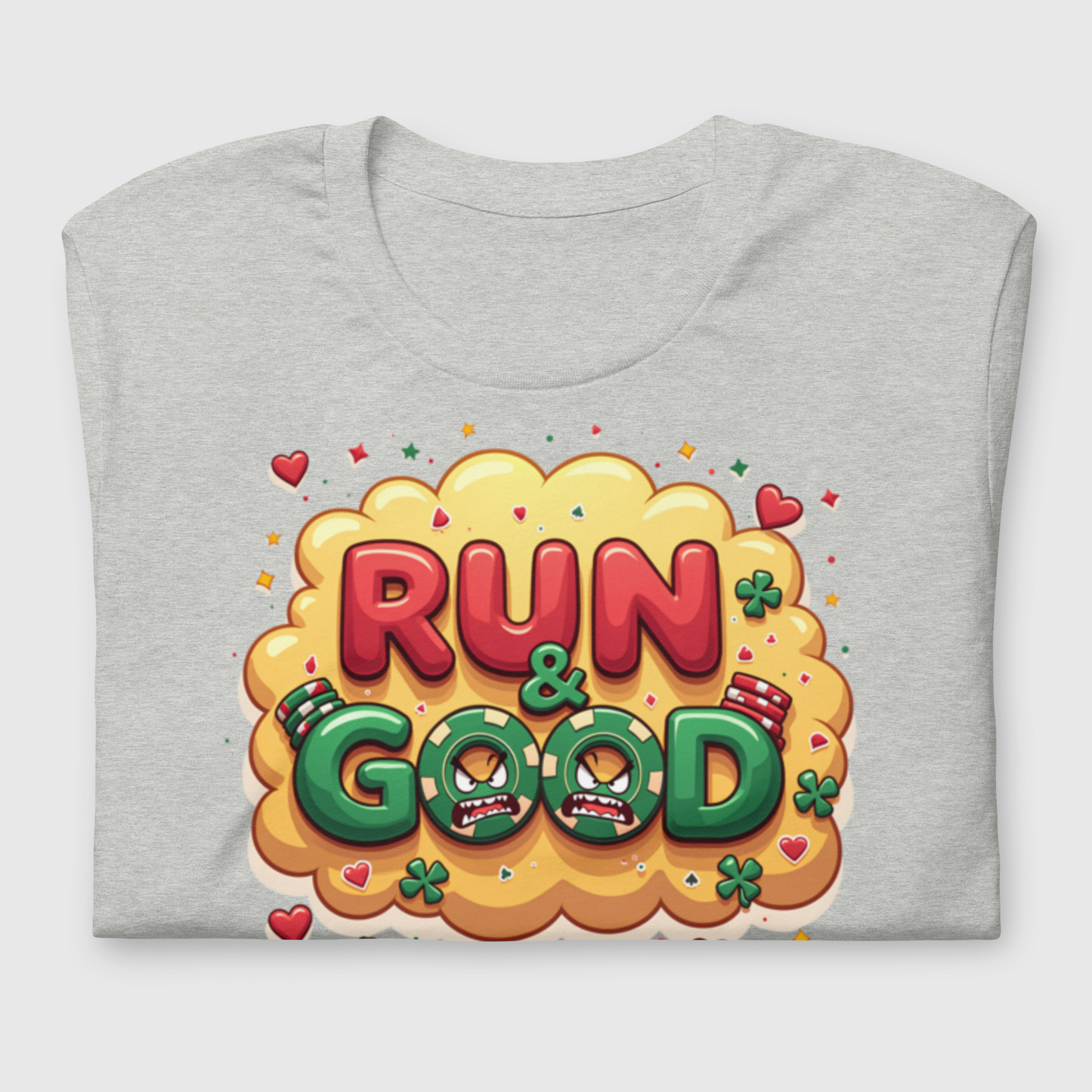 T-shirt Run & Good Angry Poker
