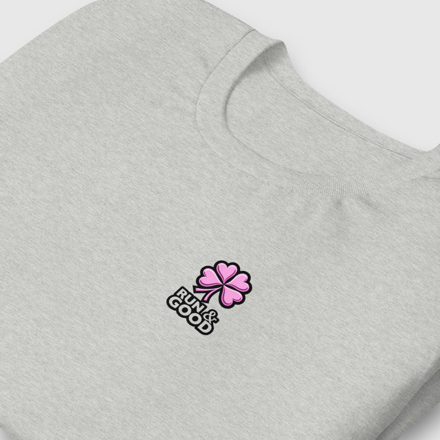 T-shirt unisexe Run & Good Essentials Pink