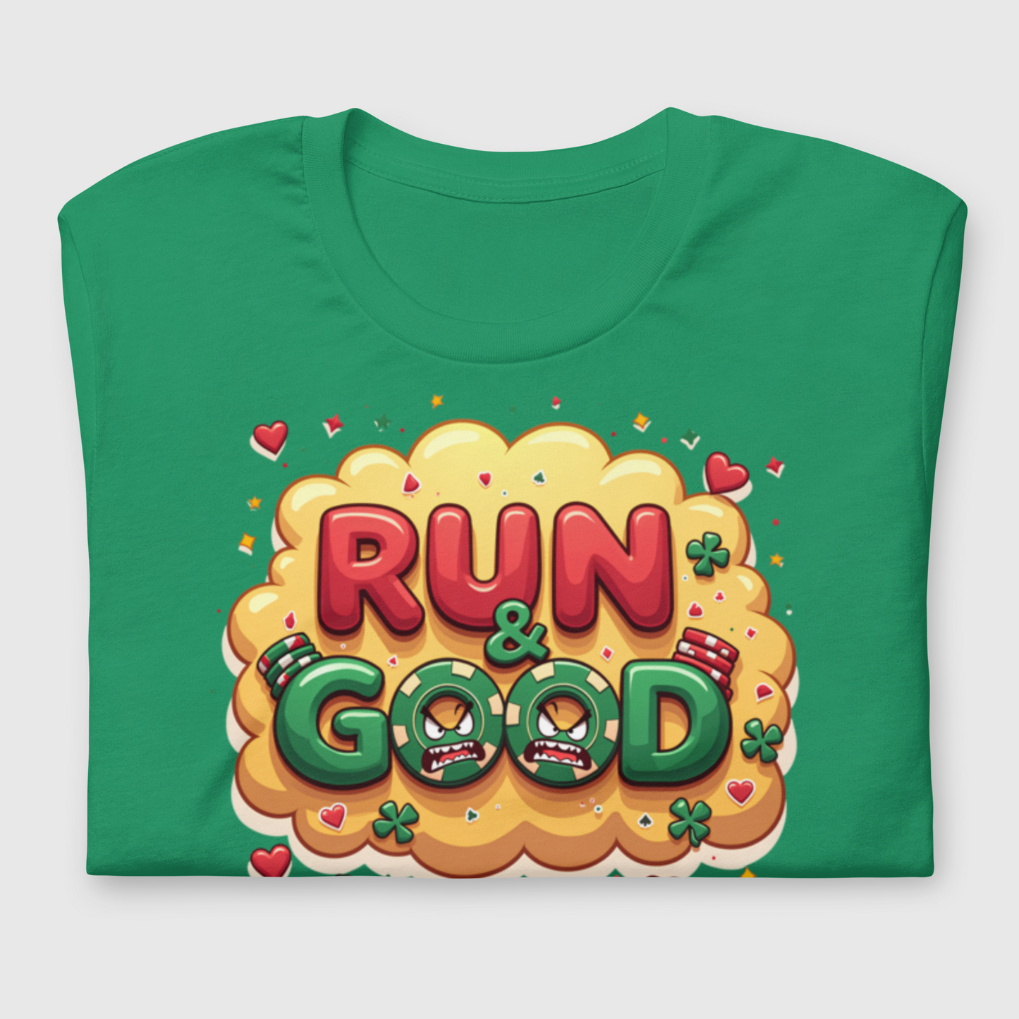 T-shirt Run & Good Angry Poker