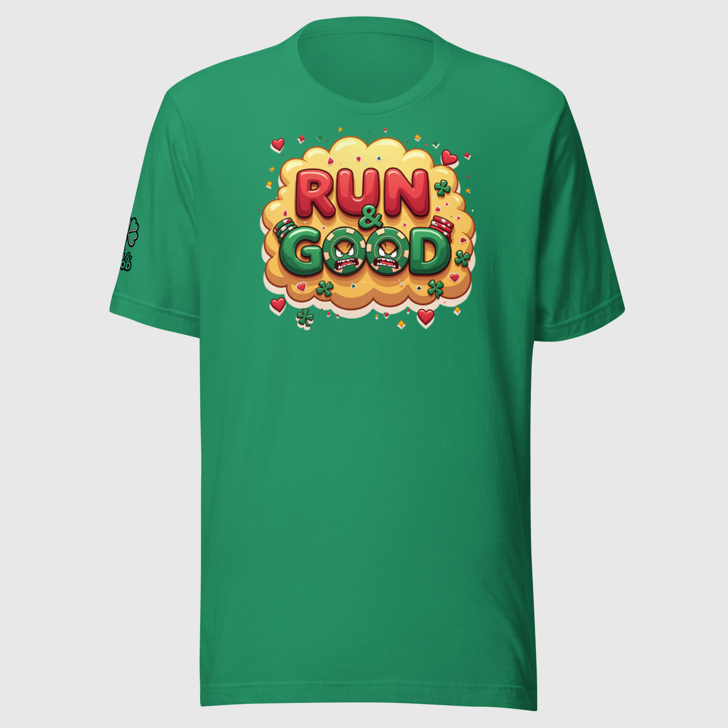 T-shirt Run & Good Angry Poker