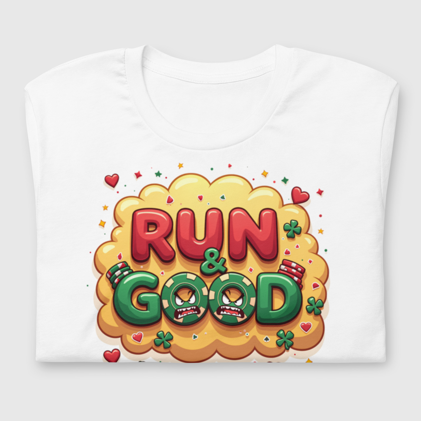 T-shirt Run & Good Angry Poker