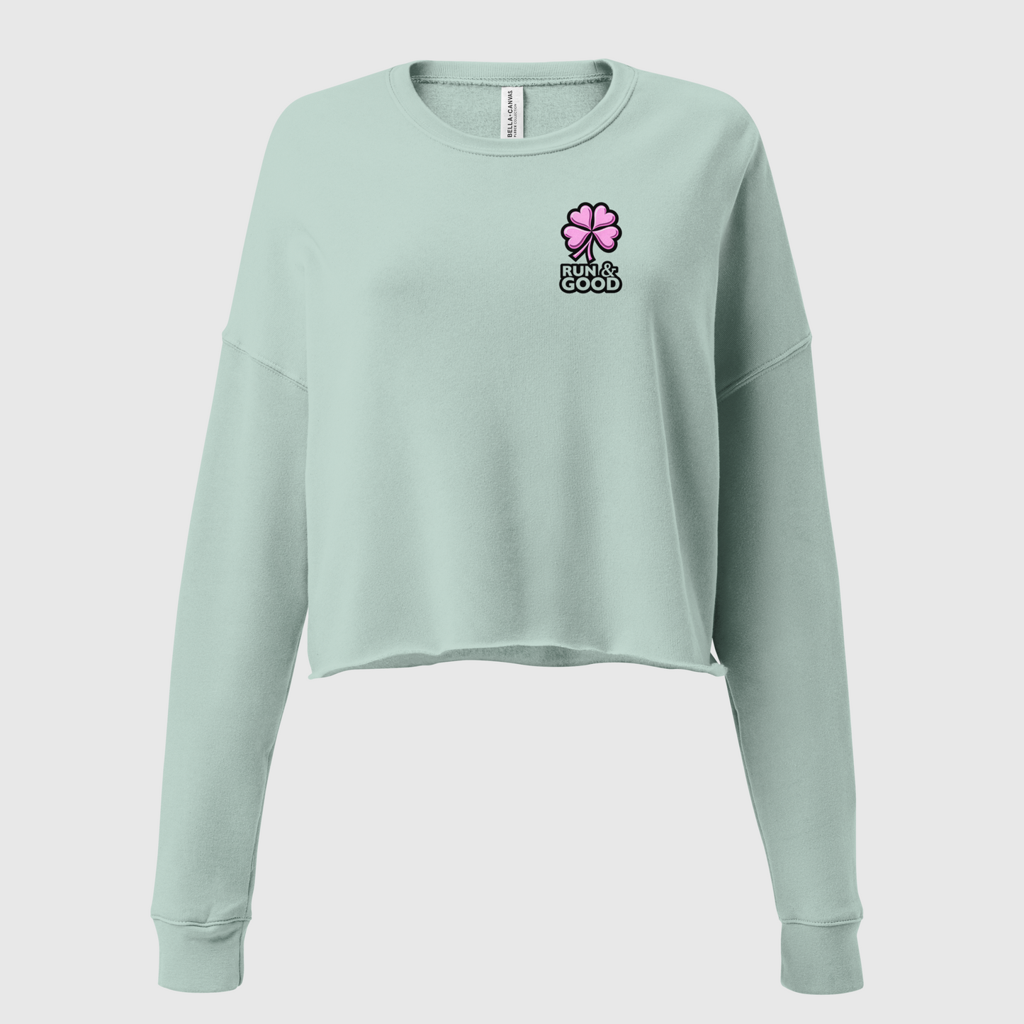Sweat-Shirt Crop-Top Run & Good Essentials