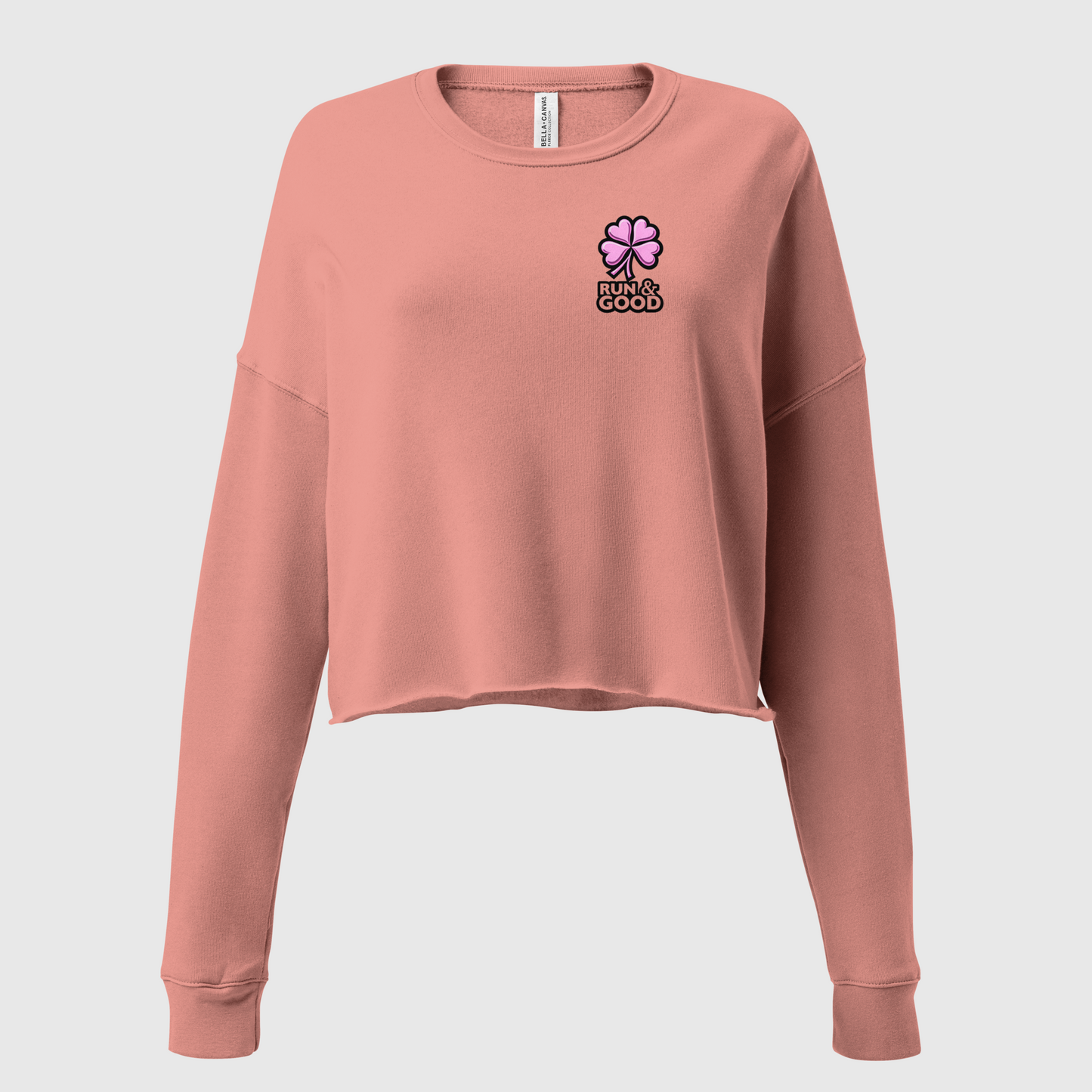 Sweat-Shirt Crop-Top Run & Good Essentials