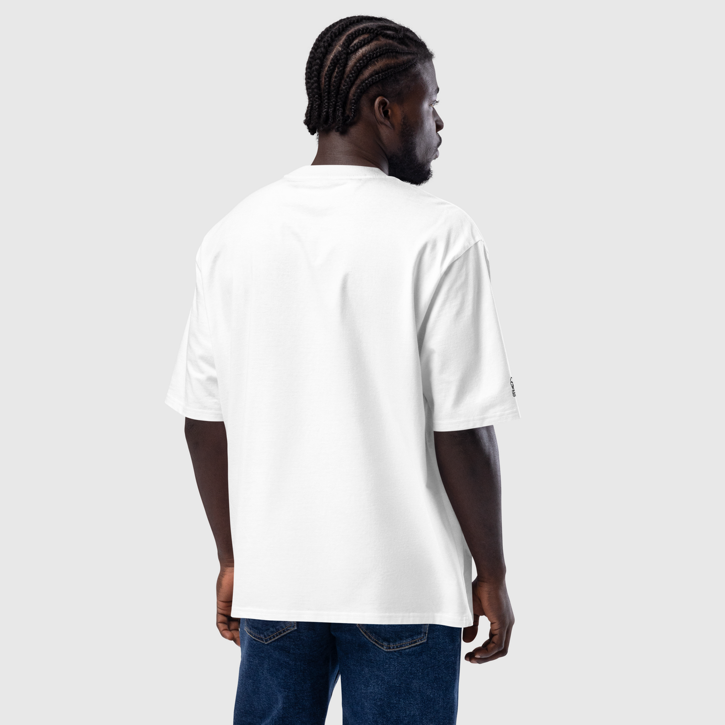 T-shirt Oversized Run & Good Essential White
