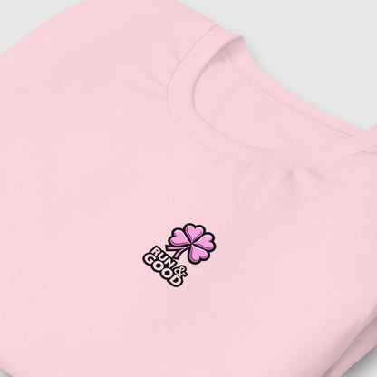 T-shirt unisexe Run & Good Essentials Pink
